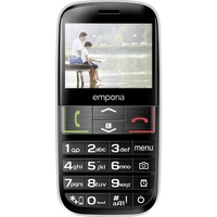 Téléphone portable pour séniors Emporia Euphoria avec station de charge, Touche SOS noir Téléphone portable pour séniors Emporia Euphoria avec station de charge, Touche SOS noir