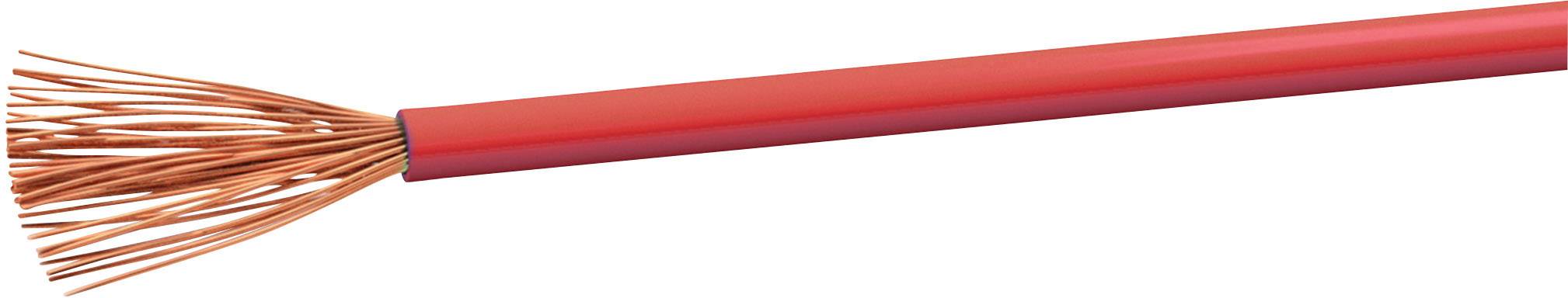 Câble gainé H07V-K VOKA Kabelwerk H07VK25RT 1 x 2.50 mm² rouge 100 m