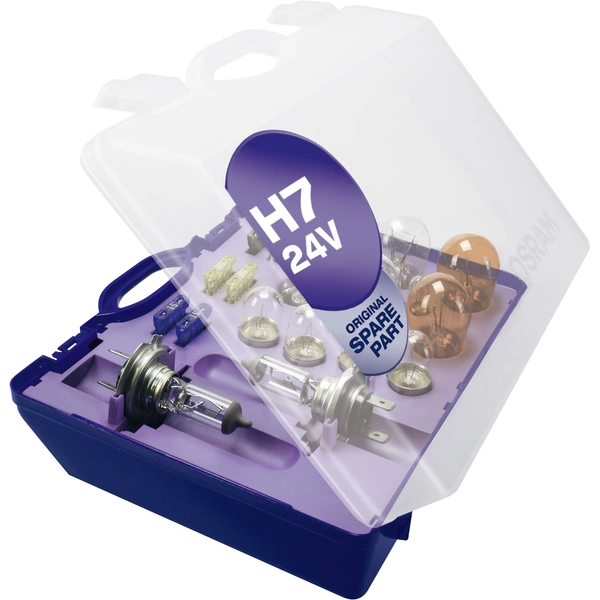 Assortiment d'ampoules Osram Automotive CLK H7 24V Standard H7 1 set Assortiment d'ampoules Osram Automotive CLK H7 24V Standard H7 1 set