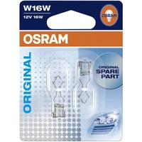 Ampoule de signalisation OSRAM 921-02B Original Line W16W 16 W 1 paire(s) Ampoule de signalisation OSRAM 921-02B Original Line W16W 16 W 1 paire(s)