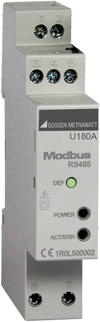 Interface Modbus pour compteurs d'énergie MID U181x ...U189x Gossen Metrawatt U180A