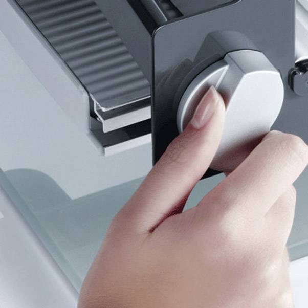 Trancheuse Graef Master M20 170 W acier inoxydable