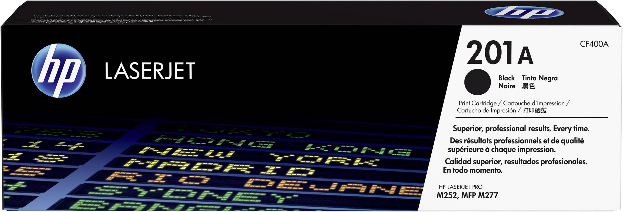 Cassette de toner d'origine HP 201A noir CF400A