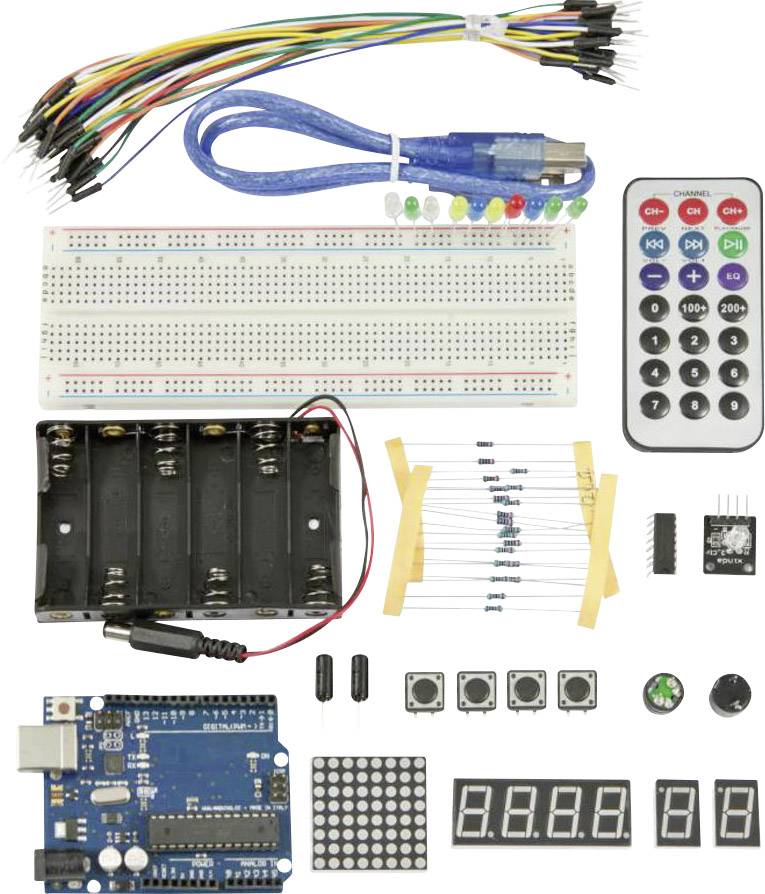 Kit de démarrage Allnet Starter Kit LIGHT UNO R.3 ALL-E-2 (E2) ATMega328 1 pc(s)
