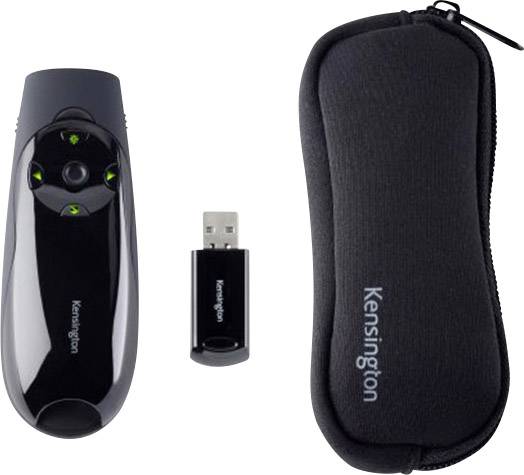 Télécommande de présentation sans fil avec pointeur laser Kensington Expert