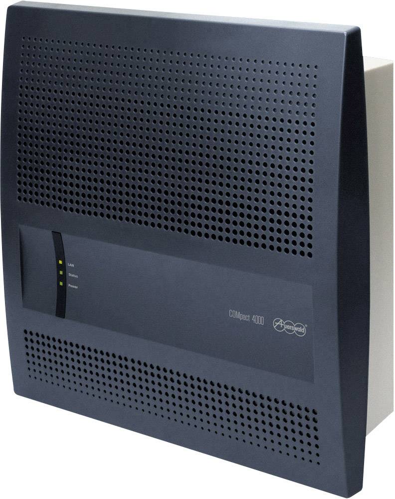 Système téléphonique VoIP Auerswald COMpact 4000 Nombre de ports RNIS (S0): 2 x installation hybride