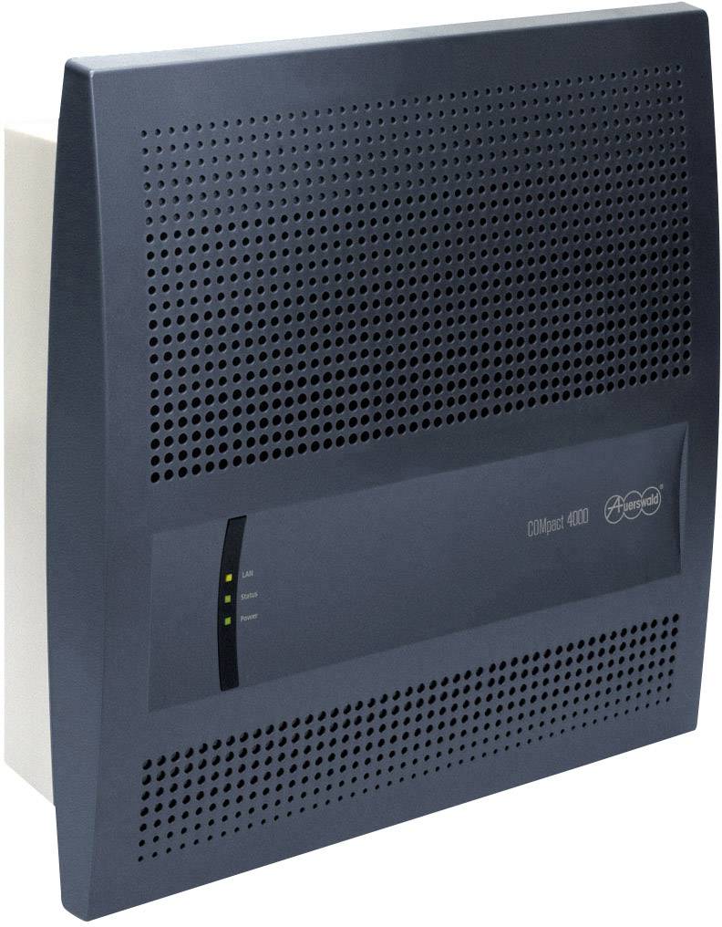 Système téléphonique VoIP Auerswald COMpact 4000 Nombre de ports RNIS (S0): 2 x installation hybride
