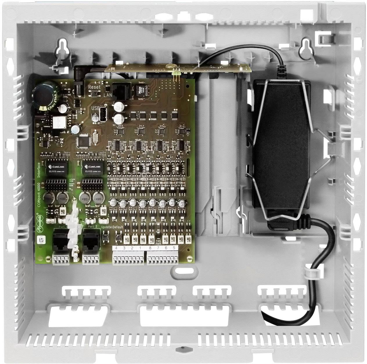 Système téléphonique VoIP Auerswald COMpact 4000 Nombre de ports RNIS (S0): 2 x installation hybride