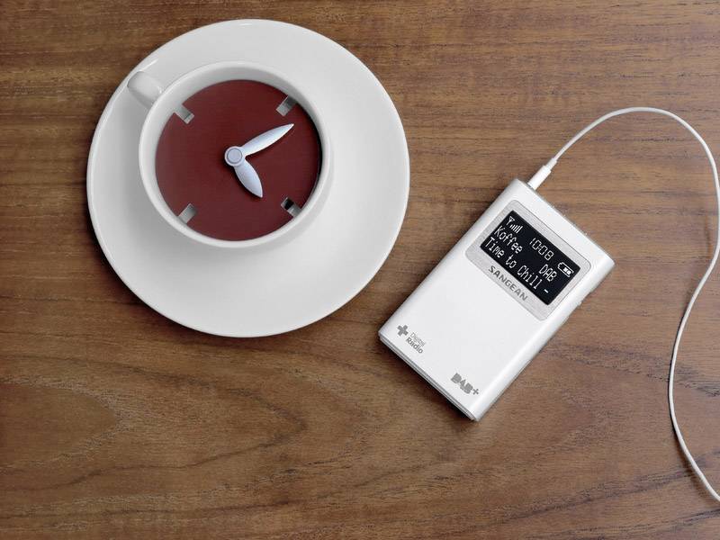 Radio DAB+ Sangean DPR-39 blanc