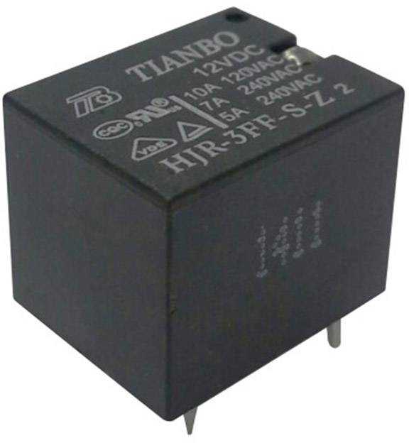 Tianbo Electronics HJR-3FF-S-Z 24VDC Relais pour circuits imprimés 24 V/DC 15 A 1 inverseur (RT)