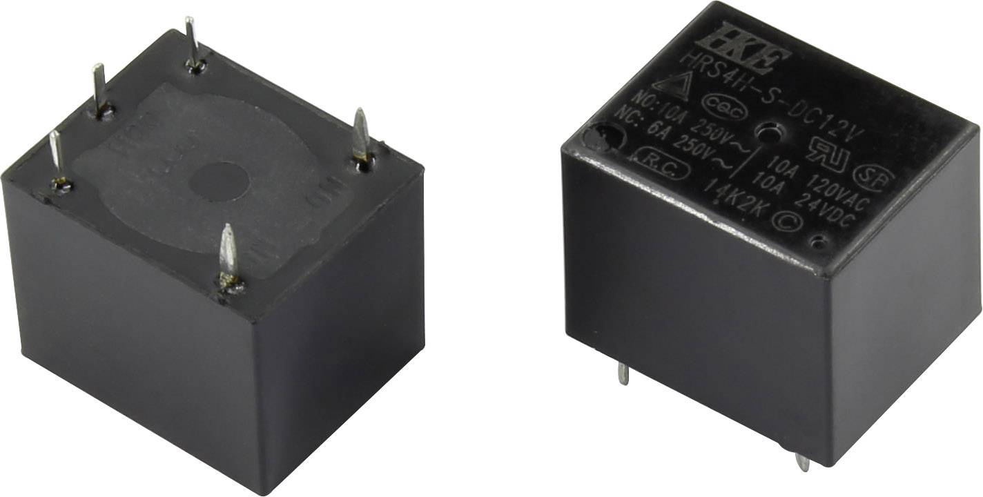 HKE HRS4H-S-DC12V-C Relais pour circuits imprimés 12 V/DC 15 A 1 inverseur (RT)
