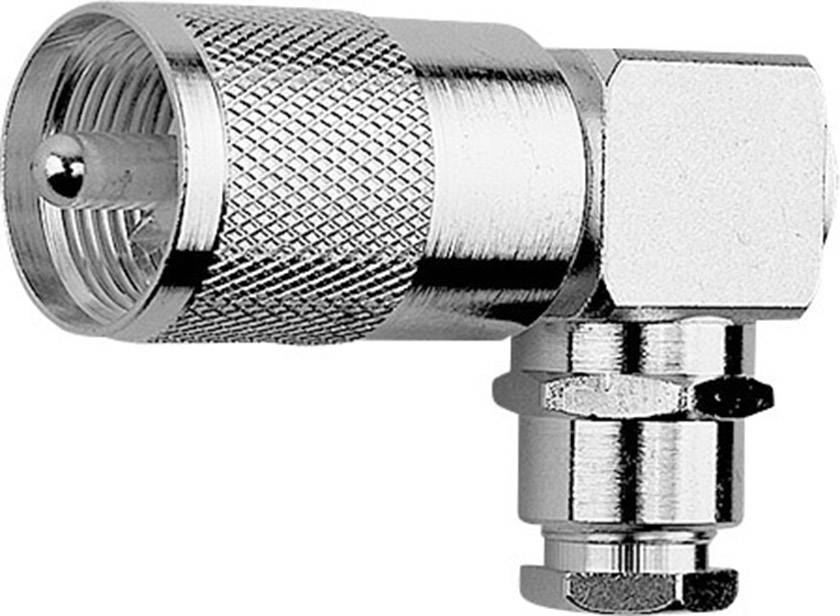 Telegärtner 100024340 100024340 Connecteur UHF mâle, coudé 50 Ω 1 pc(s)