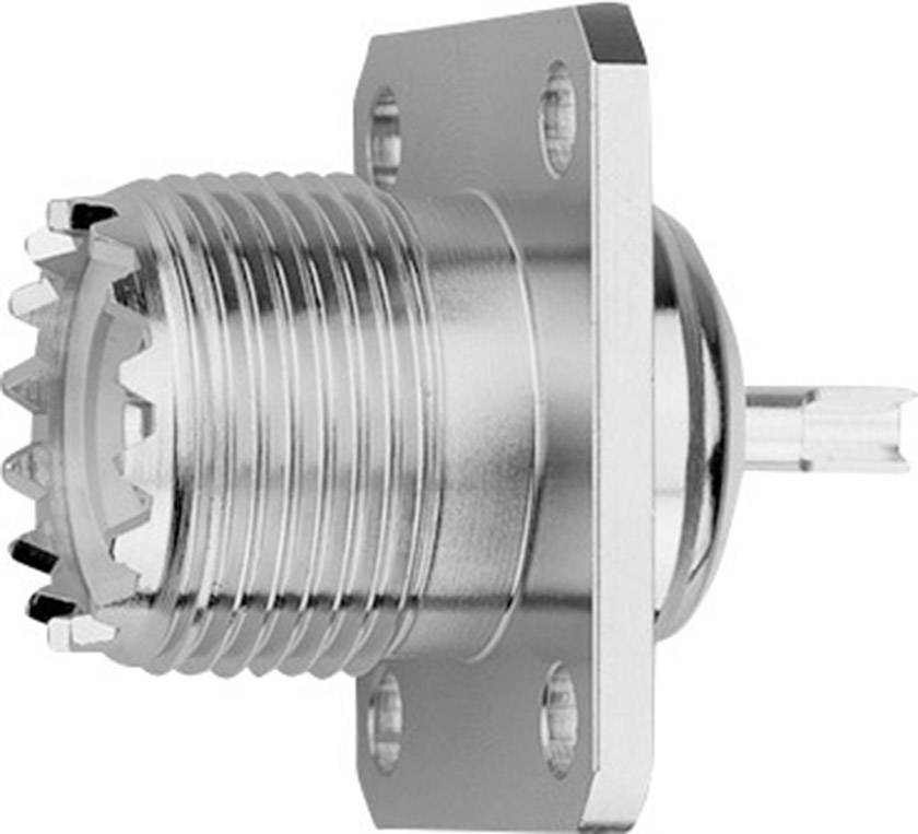 Telegärtner 100024344 100024344 Connecteur UHF embase femelle 50 Ω 1 pc(s)