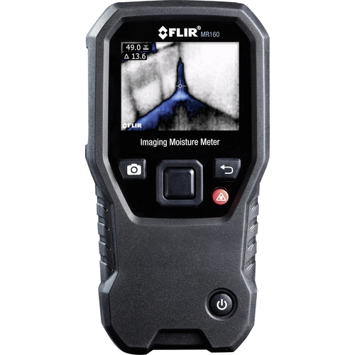 Humidimètre pour matériaux FLIR MR 160 Plage de mesure de l'humidité de construction 0 à 100 % vol caméra thermique intégrée Humidimètre pour matériaux FLIR MR 160 Plage de mesure de l'humidité de construction 0 à 100 % vol caméra thermique intégrée