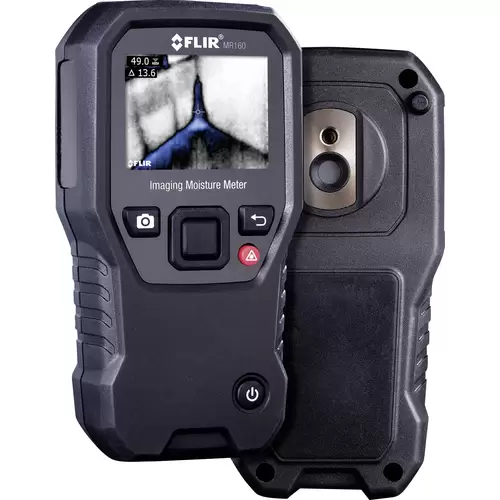 Humidimètre pour matériaux FLIR MR 160 Plage de mesure de l'humidité de construction 0 à 100 % vol caméra thermique intégrée Humidimètre pour matériaux FLIR MR 160 Plage de mesure de l'humidité de construction 0 à 100 % vol caméra thermique intégrée