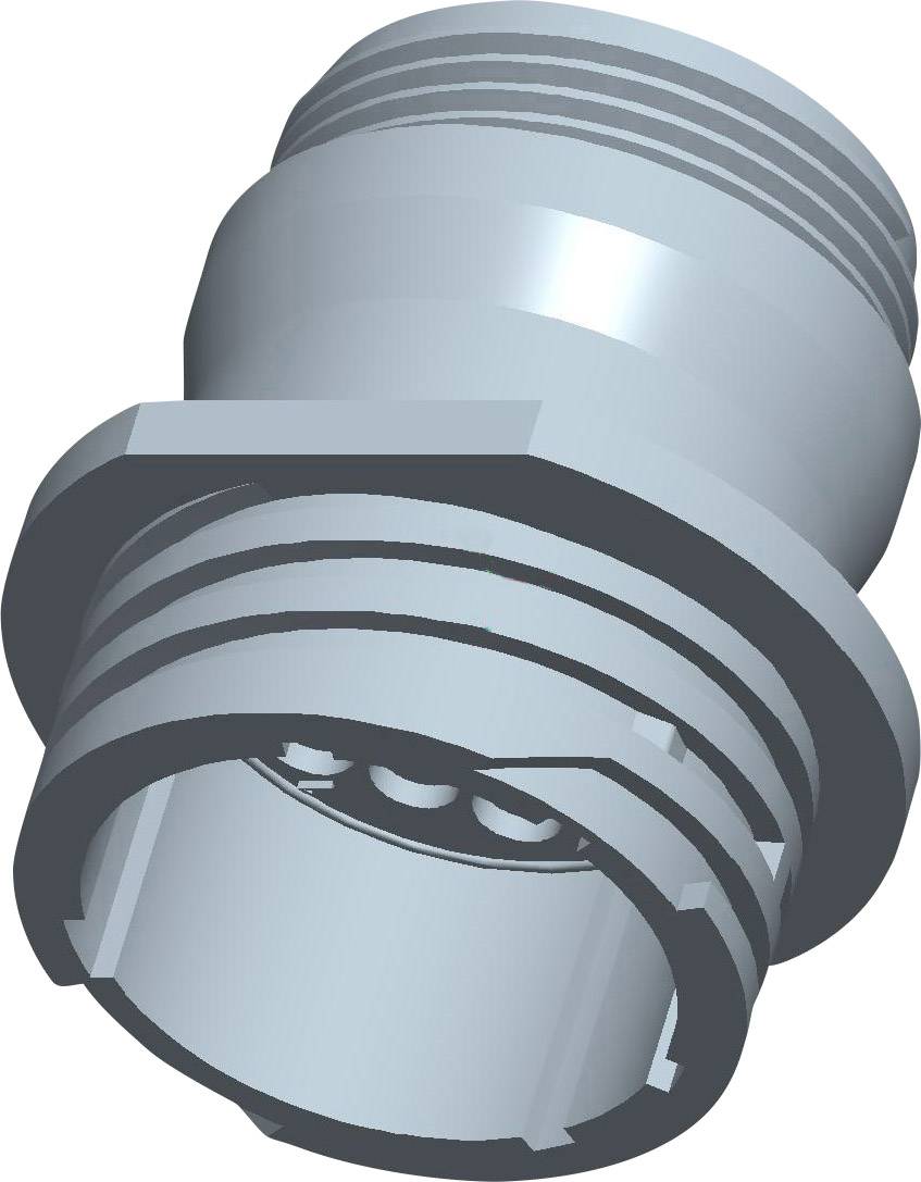 TE Connectivity 206036-4 Cosse cylindrique mâle embase mâle Nombre total de pôles: 24 Série (connecteur rond): CPC 1 pc(s)