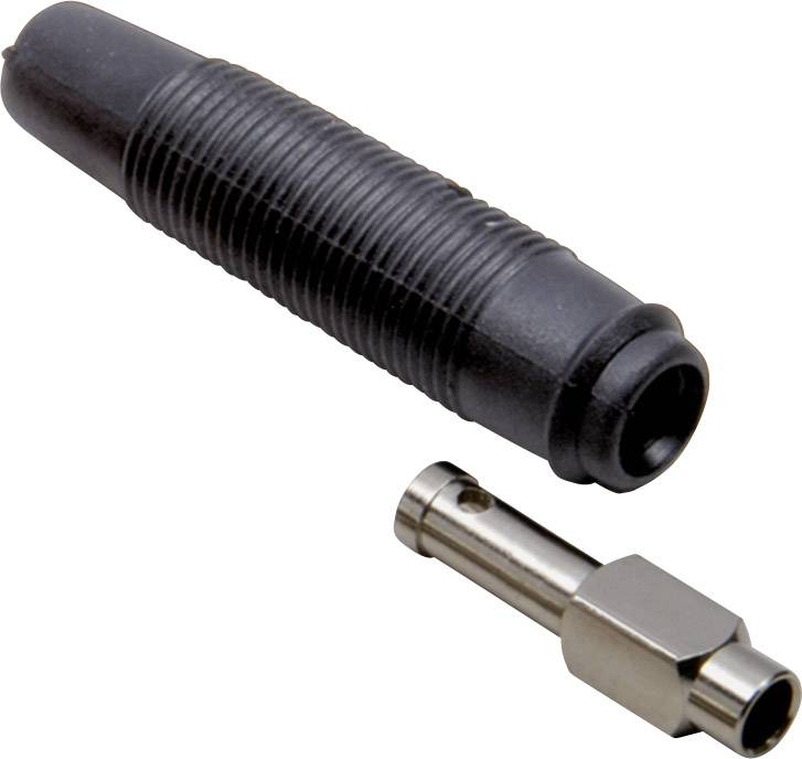 BKL Electronic 072214 Fiche femelle de laboratoire femelle, droit Ø de la broche: 4 mm noir