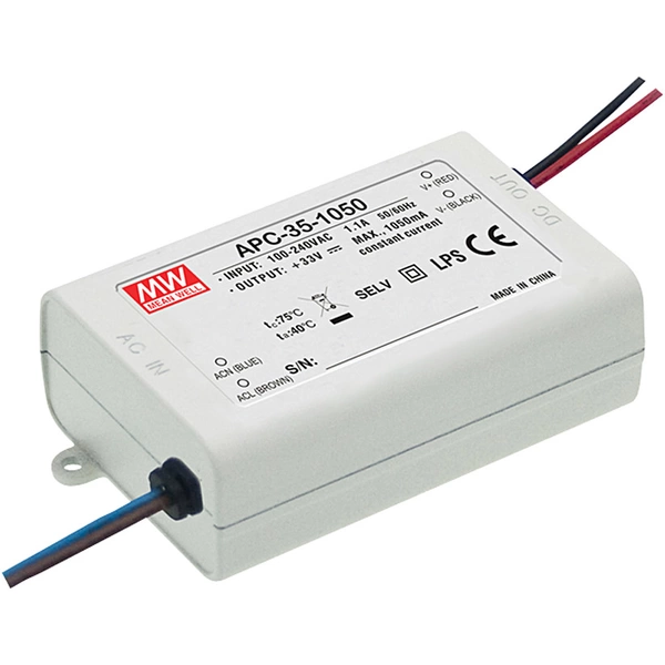 Driver LED MW Mean Well APC-35-500 35 W 25-70 V 500 mA Courant constant Driver LED MW Mean Well APC-35-500 35 W 25-70 V 500 mA Courant constant