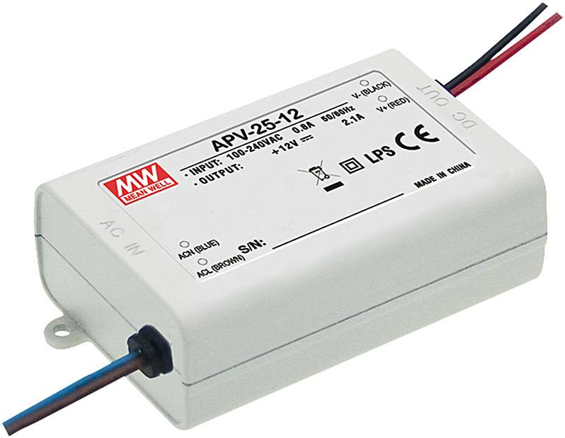 Driver LED MEAN WELL APV-25-12
