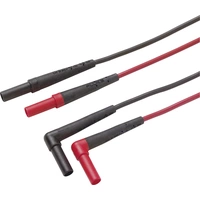 Fluke TL224 Set de cordons de mesure de sécurité Banane mâle 4 mm Banane mâle 4 mm 1.50 m noir, rouge 1 pc(s) Fluke TL224 Set de cordons de mesure de sécurité Banane mâle 4 mm Banane mâle 4 mm 1.50 m noir, rouge 1 pc(s)