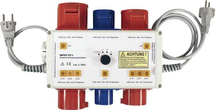Beha Amprobe 1343D Adaptateur de mesure mâle CEE 16 A 3 pôles, mâle CEE 16 A 5 pôles, mâle CEE 32 A 5 pôles, Secteur mâle C14
