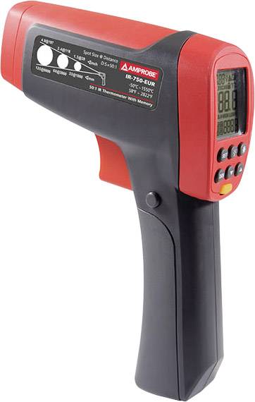Thermomètre infrarouge Beha Amprobe IR-750-EUR Optique 50:1 -50 - +1550 °C
