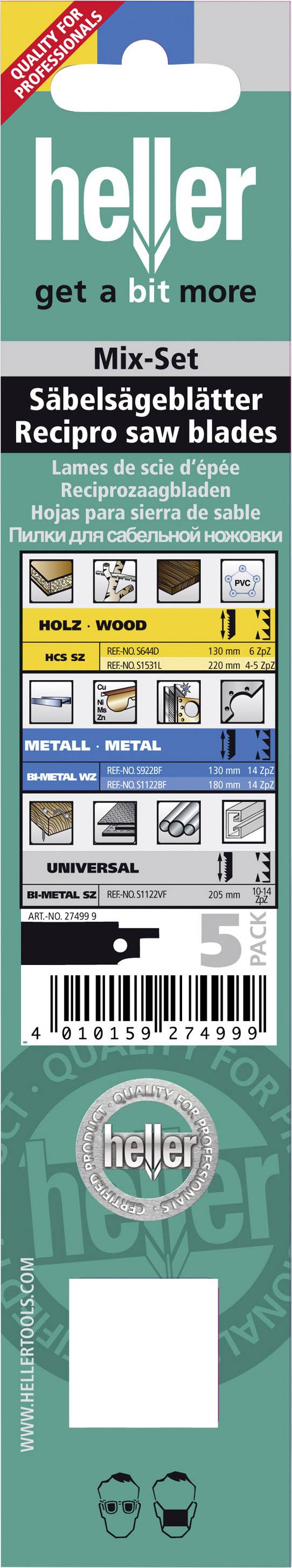 Lame de scie Heller 27499 9 1 set
