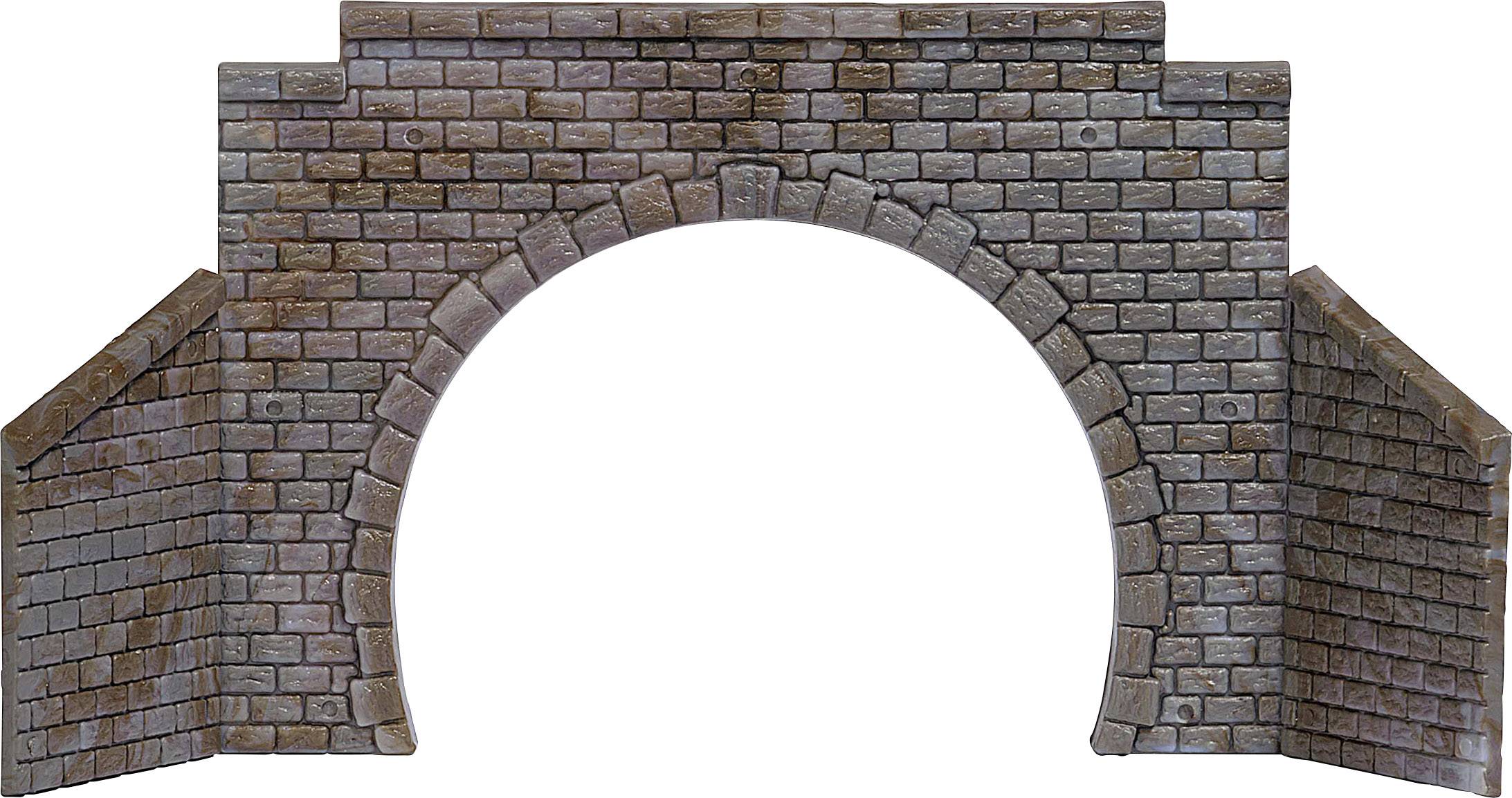 Entrée de tunnel Busch 8198 2 voies modèle fini N 1 pc(s)