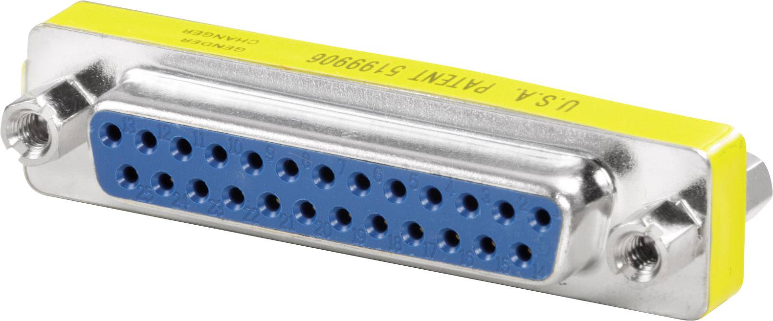 Insert de données SUB-D fem/fem 25 pôles FrontCom® IE-FCI-D25-FF Weidmüller Contenu: 1 pc(s)