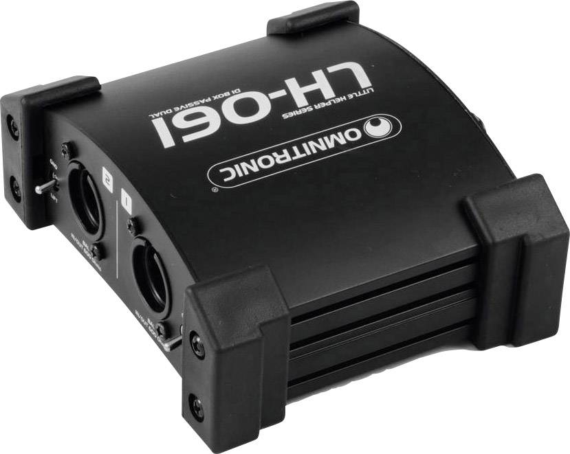 Omnitronic LH-061 PRO Boîte de direct passive 2 canaux