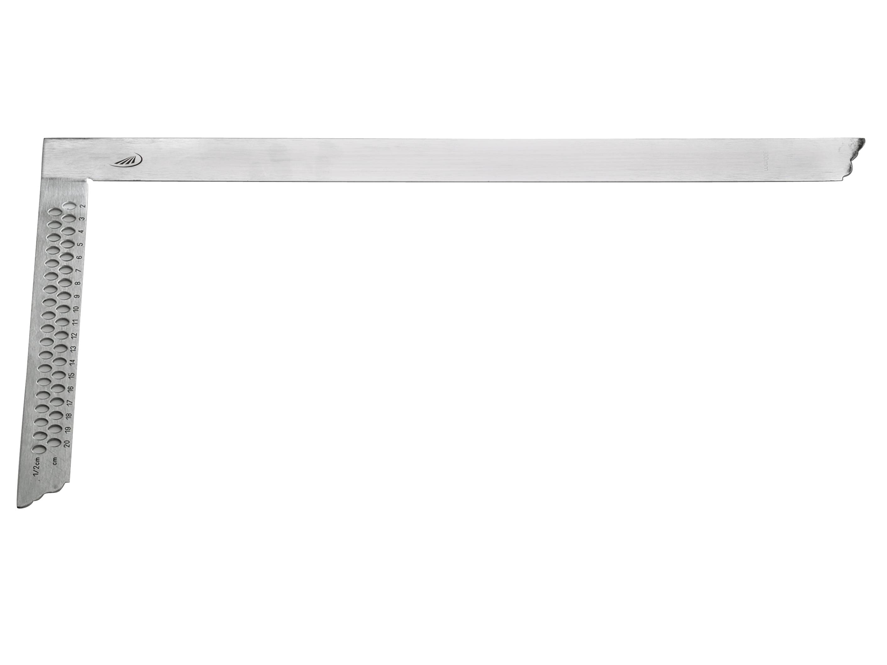 HELIOS PREISSER 0396455 Équerre de charpentier 800 x 320 mm 90 °