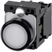 Siemens 3SU11020AB601BA0 3SU1102-0AB60-1BA0 Bouton-poussoir lumineux à rappel collerette plastique, actionneur plat blanc 1 pc(s) Siemens 3SU11020AB601BA0 3SU1102-0AB60-1BA0 Bouton-poussoir lumineux à rappel collerette plastique, actionneur plat blanc 1 pc(s)