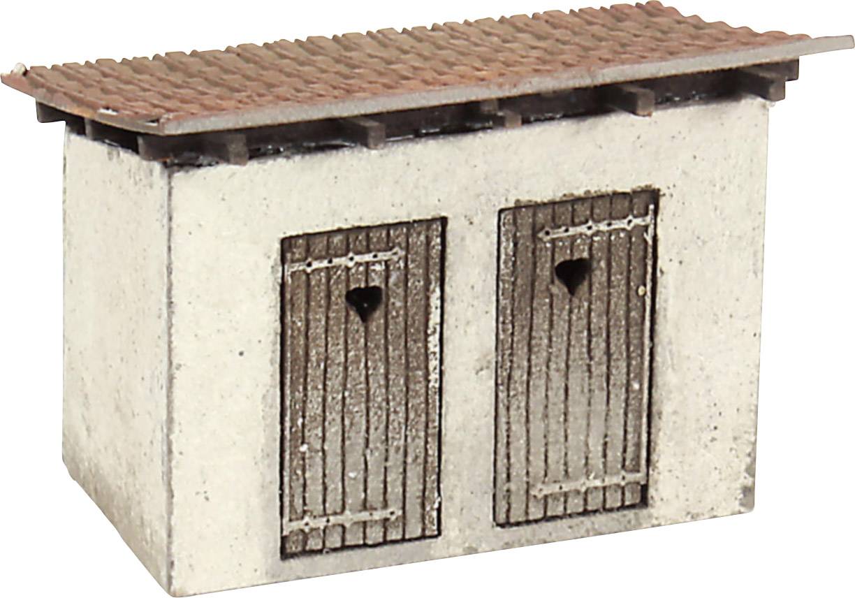 Toilettes doubles MBZ 14442 kit découpé au laser N 1 pc(s)