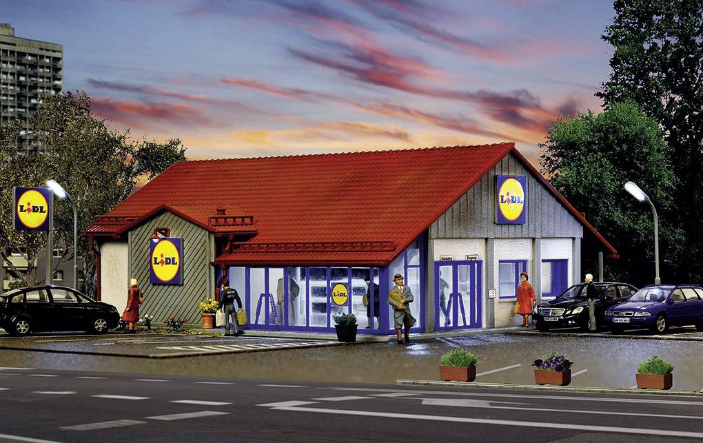 Vollmer 43662 H0 Supermarché Lidl