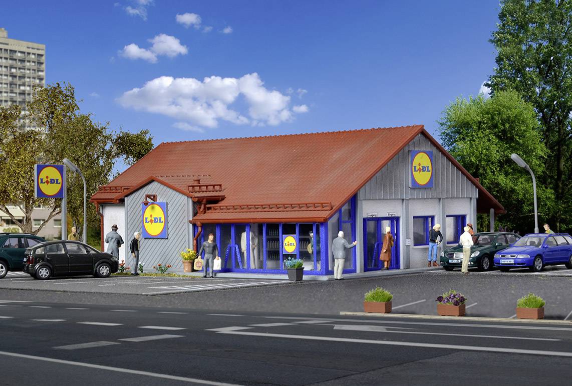 Vollmer 43662 H0 Supermarché Lidl