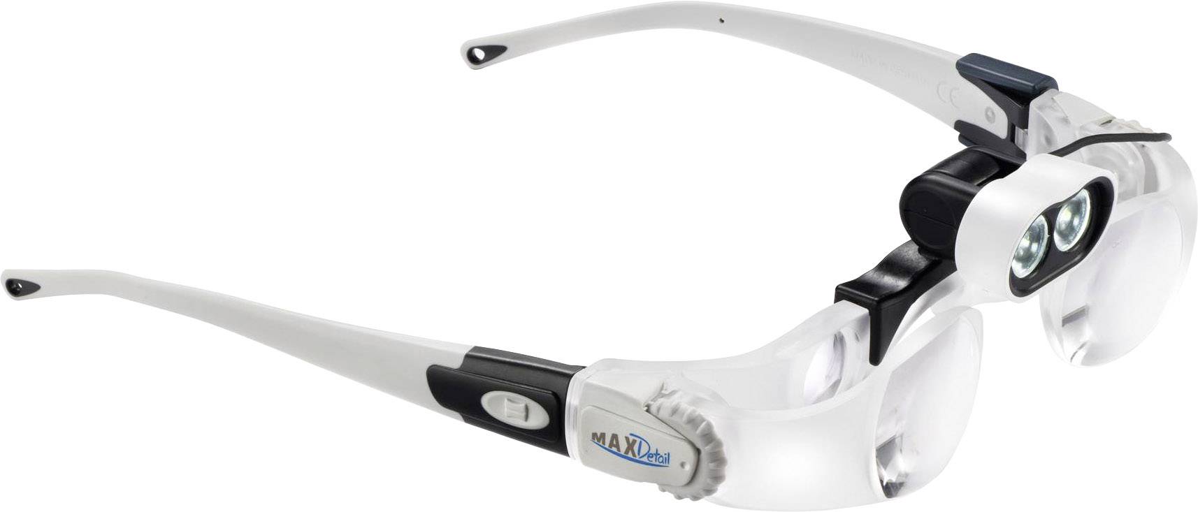 Eschenbach 162452 MaxDetail Lunettes-loupe avec éclairage LED