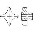 Croisillons TOOLCRAFT 138248 (Ø x L) 100 mm x 20 mm fonte grise 100 mm