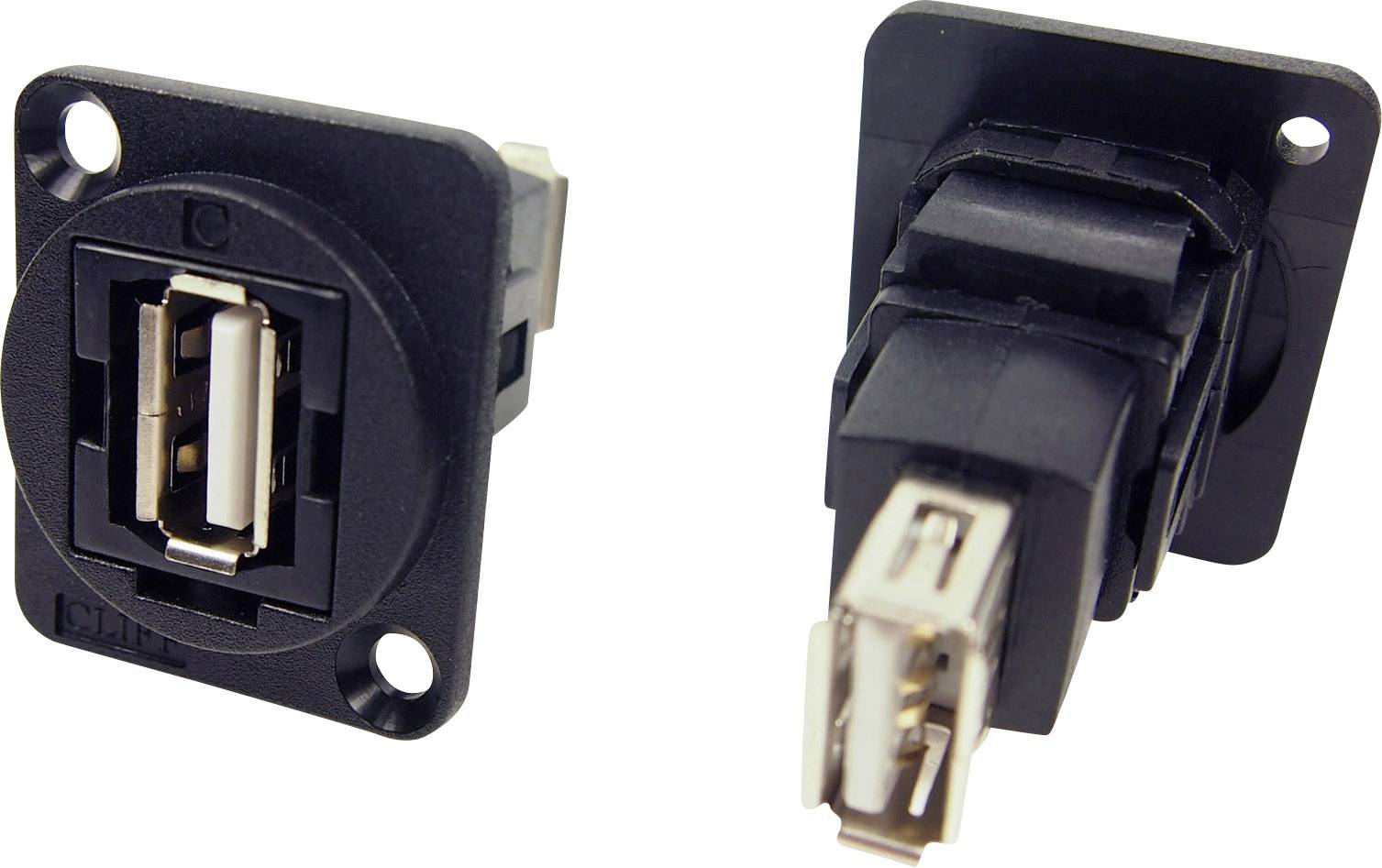 Prolongateur USB 2.0 type A femelle vers USB 2.0 type A femelle Cliff CP30208N 1 pc(s)