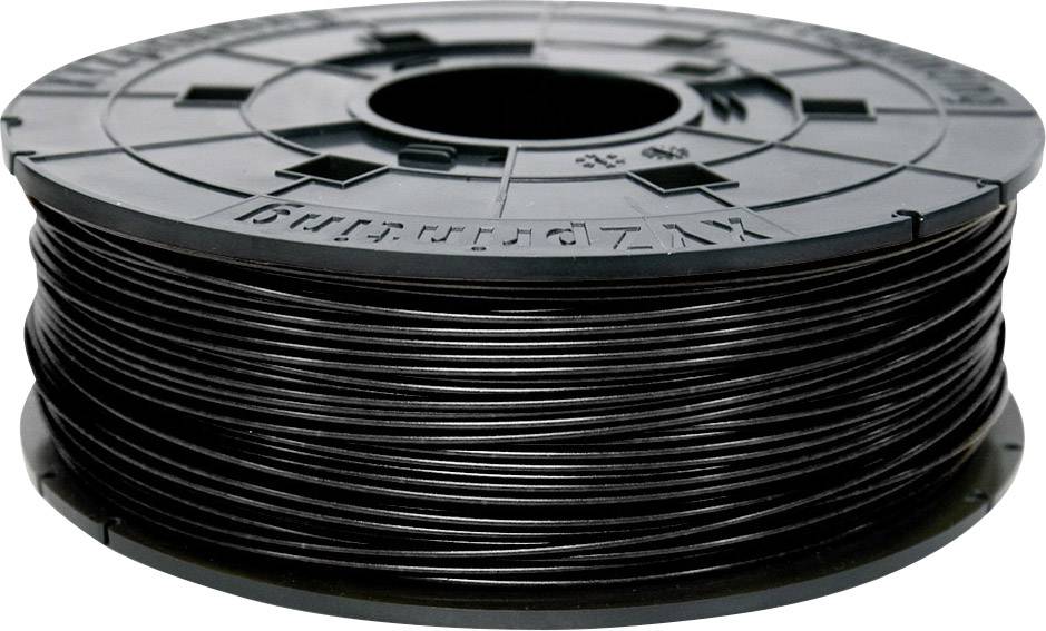 Filament XYZprinting ABS Filament Black 600g Refill ABS 1.75 mm noir 600 g