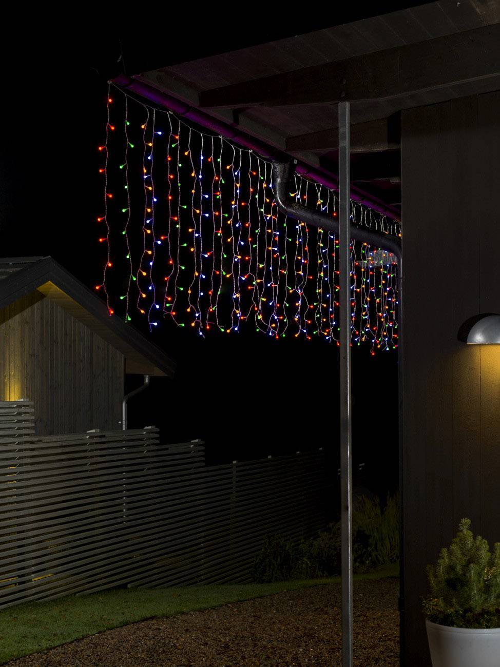 Guirlande lumineuse stalactites Konstsmide 3674-503 pour l'extérieur 24 V LED N/A (L x l x H) 12.47 m x 247 cm x 100 cm