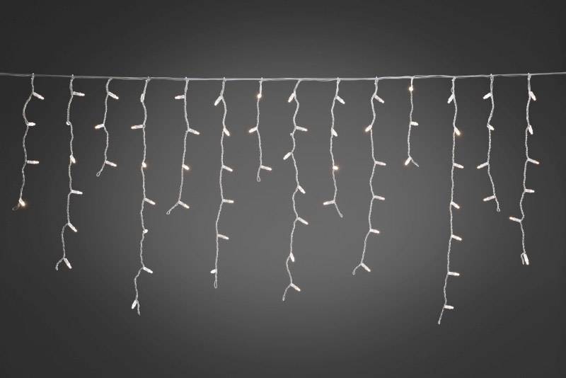 Extension pour guirlande lumineuse stalactites Konstsmide LED chute de neige 24 V Suspension lumineuse blanc chaud