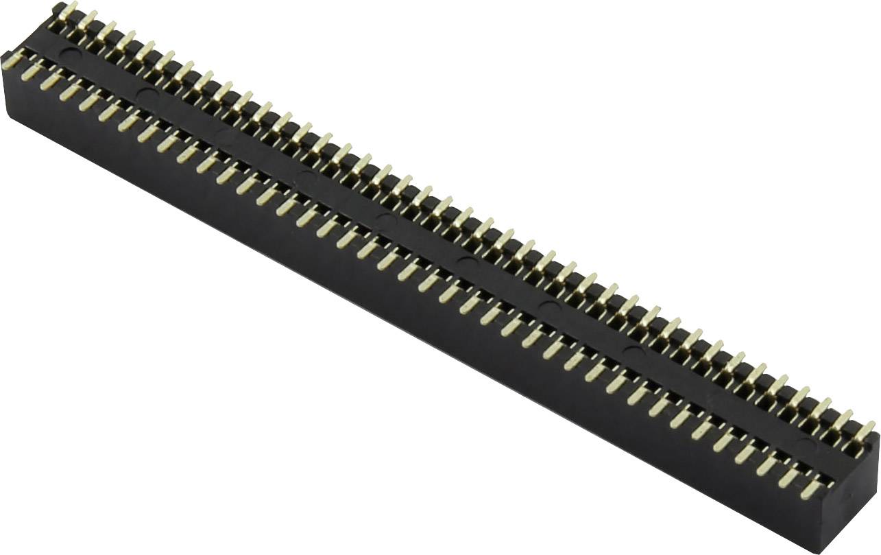 Connfly Barrette femelle (standard) Nbr de rangées: 2 Nombre de pôles par rangée: 5 DS1065-05-2*5S8BS