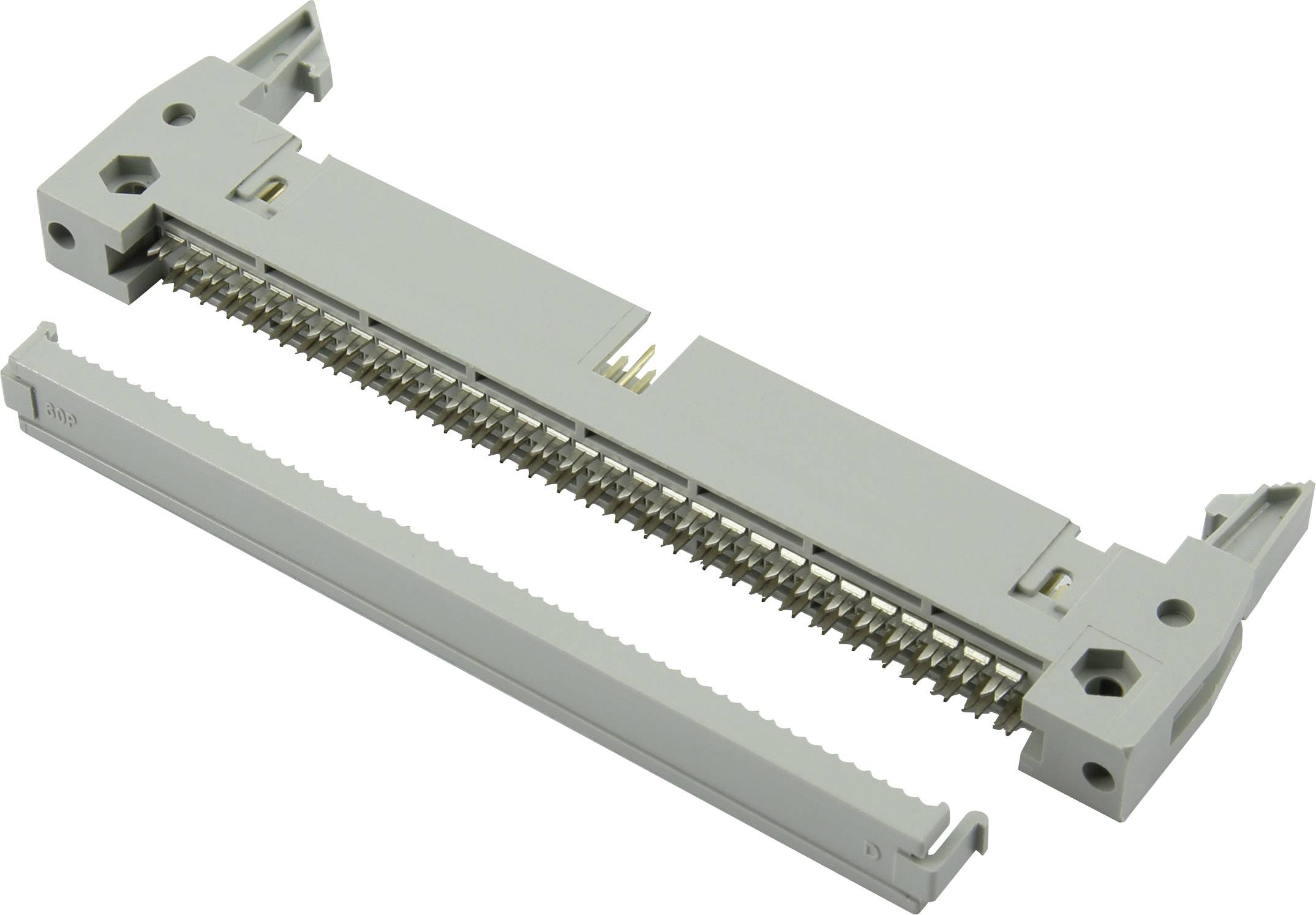 Connfly DS1012-26LNN0A Connecteur fil à carte avec levier d'éjection long, avec décharge de traction Pas: 2.54 mm Nbr total