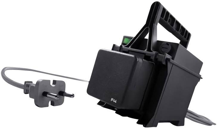 Un appareil électronique portable avec une fiche secteur européenne, adapté à diverses applications électriques et outils.