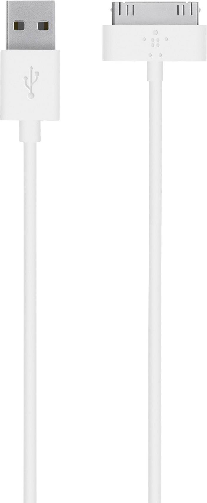 Belkin iPad/iPhone/iPod Datenkabel/Ladekabel [1x USB 2.0 Stecker A - 1x Apple Dock-Stecker 30pol.]