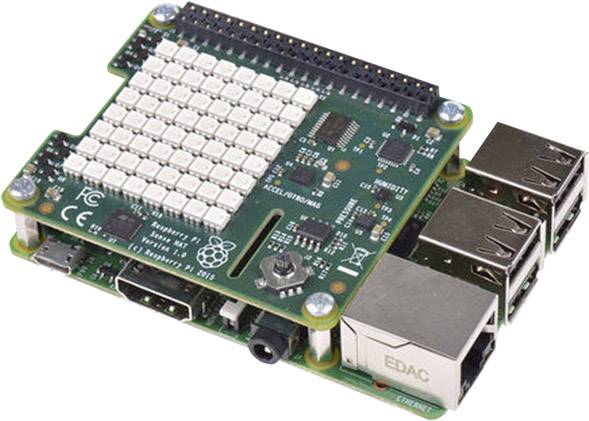 Platine d'extension Sense Hat Raspberry Pi® A, B, B+