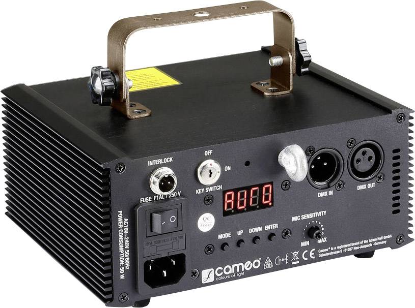 Cameo WOOKIE 200 RGY Projecteur à effets laser