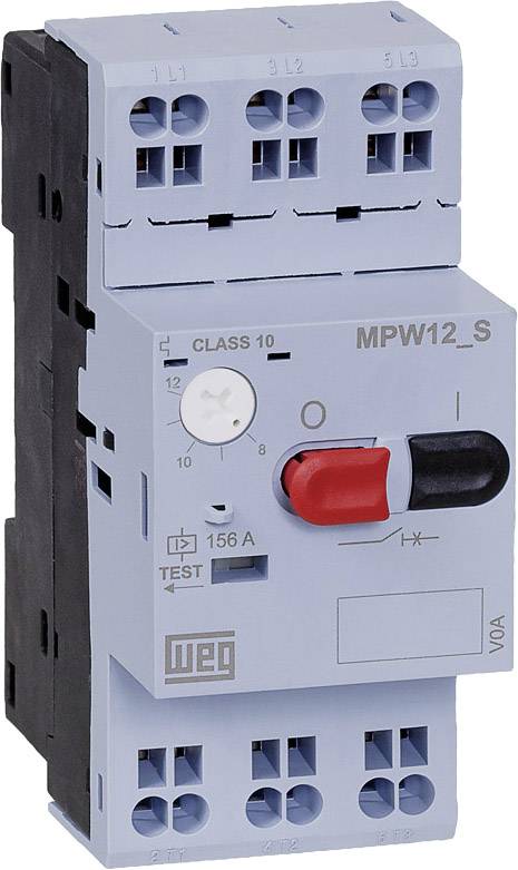 Disjoncteur de protection moteur réglable WEG MPW12-3-C025S 12500990 0.25 A 1 pc(s)
