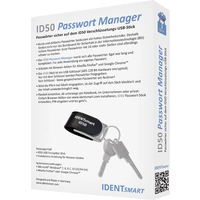 IDENTsmart Clé USB gestionnaire de mots de passe ID50 Password-Safe TOP SECRET ID050UAWITS1 IDENTsmart Clé USB gestionnaire de mots de passe ID50 Password-Safe TOP SECRET ID050UAWITS1