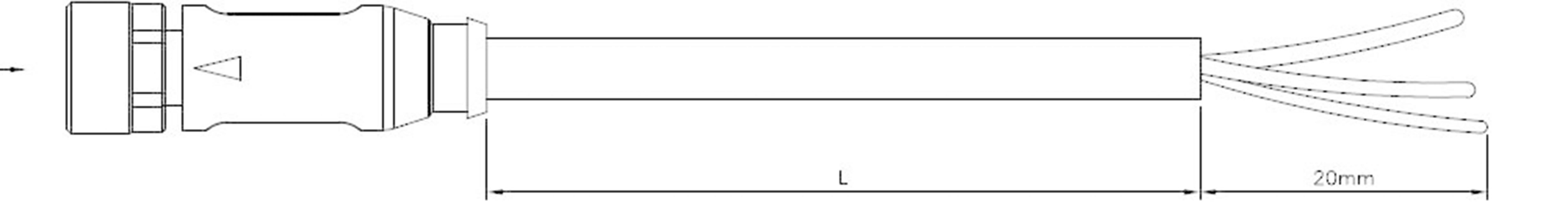Câble de raccordement pour capteurs/actionneurs M8 femelle droit, extrémités ouvertes Pôle: 3 TE Connectivity 1-2273001-3 1 pc(s)